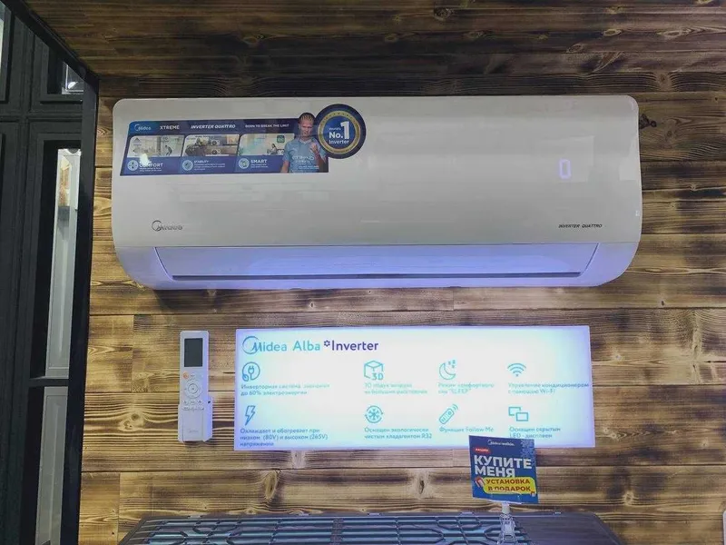 Кондиционер Midea Alba 7 000 Btu inverter Quattro + ДОСТАВКА + ХИТ!!! — фото 5