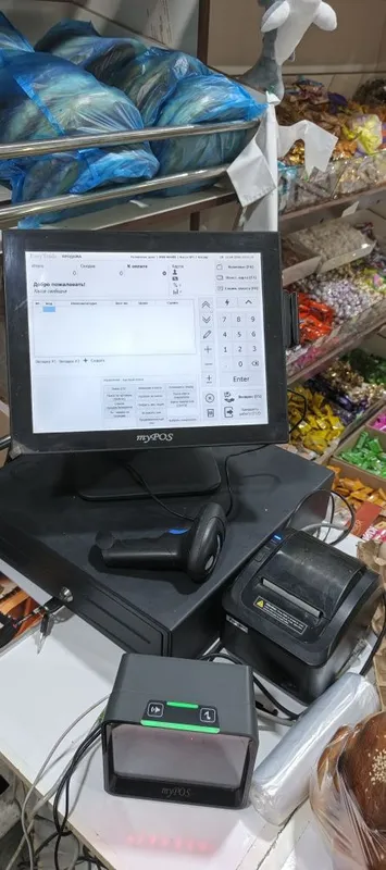Mana bilok, chek prentir, tarozi, 2d skaner holati ideal — фото 2