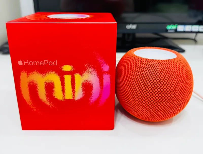 Apple HomePod mini (orange) — фото 1