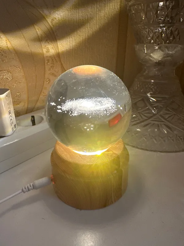 Хрустальный шар-ночник 3D 1 Хрустальный шар-ночник 3D 1