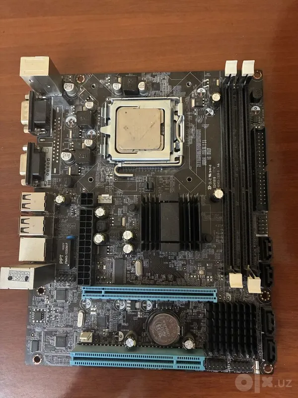 Материнская плата G41 DDR3 + Core 2 Duo E8300 1 Материнская плата G41 DDR3 + Core 2 Duo E8300 1