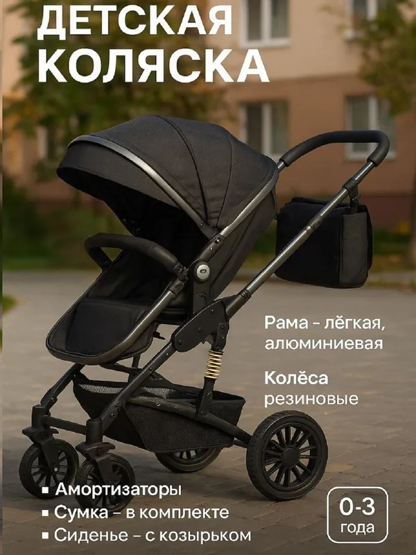 Коляска ADIL . Состояние отличное качество супер.холати янги — фото 2