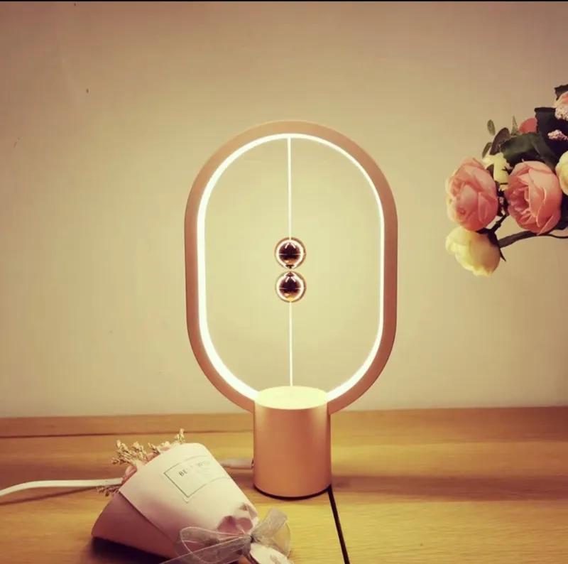 LED ночник с магнитным выключателем. Дизайнерская лампа