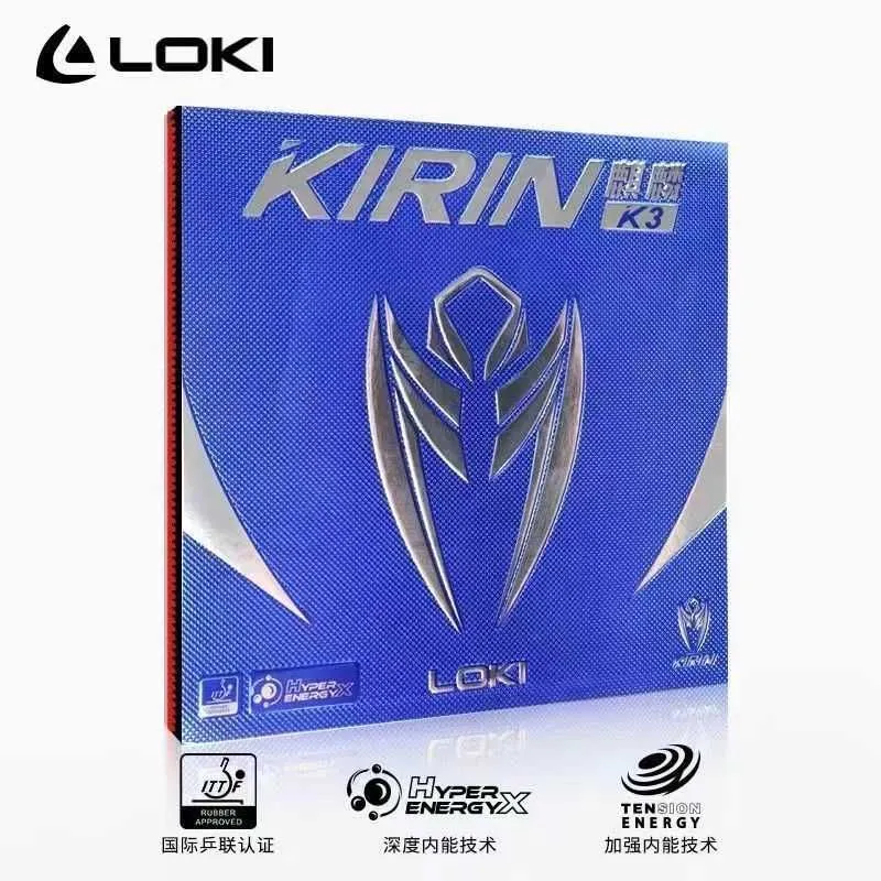 Профессиональная накладка настольного тенниса фирмы Loki Kirin (+шипы) — фото 2