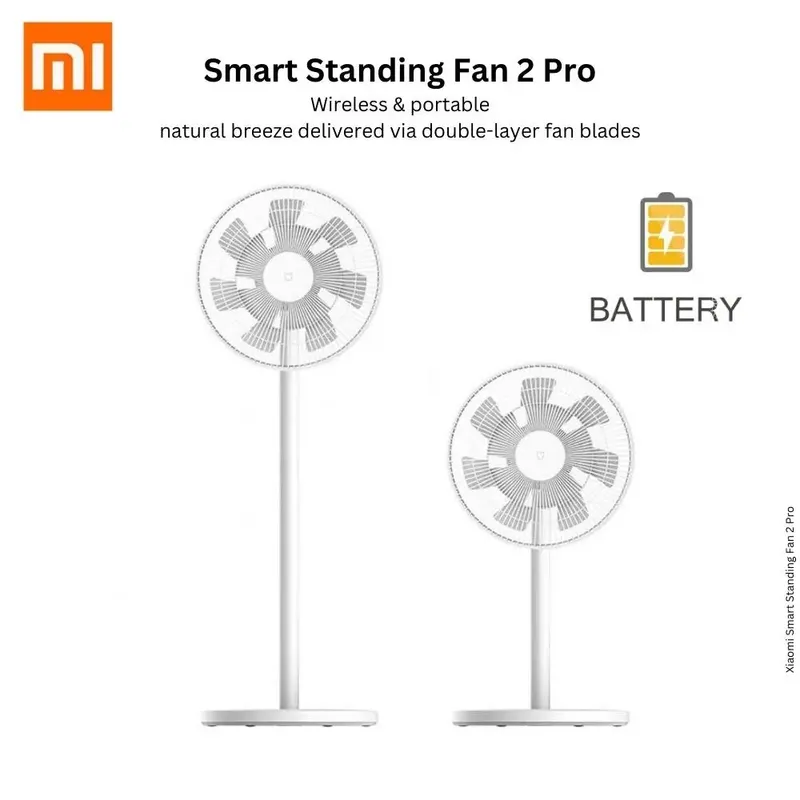 Вентилятор Smartmi Fan 2 Pro(Аккумуляторная) 2 Вентилятор Smartmi Fan 2 Pro(Аккумуляторная) 2