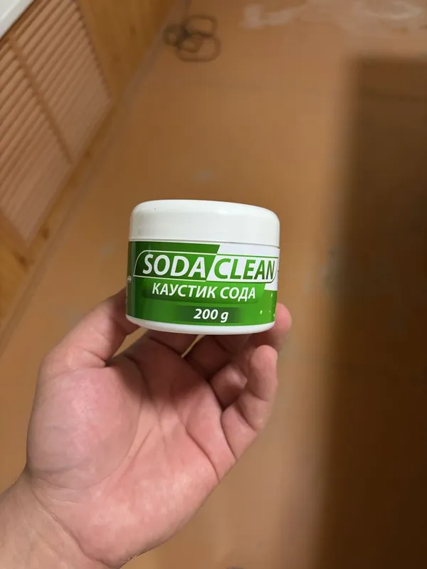 Kaustik soda Sodaclean 200gr 10000 sum donasi — фото 3