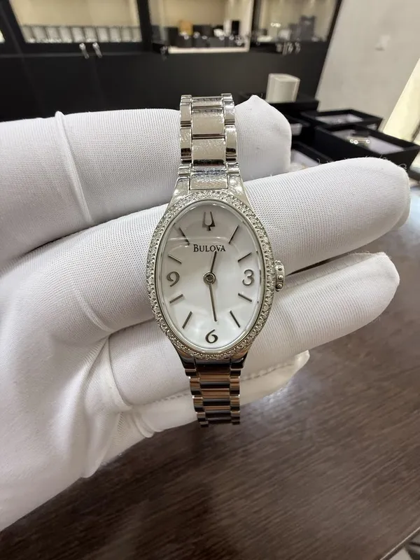 Женские Часы Bulova с бриллянтами — фото 4