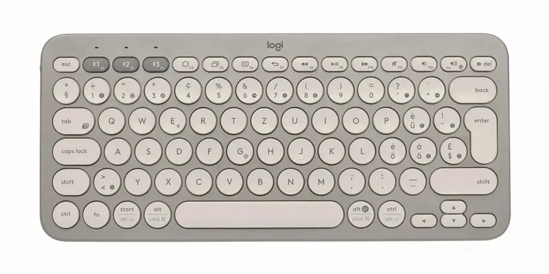 Simsiz klaviatura Logitech K380 (kulrang) 1 Simsiz klaviatura Logitech K380 (kulrang) 1