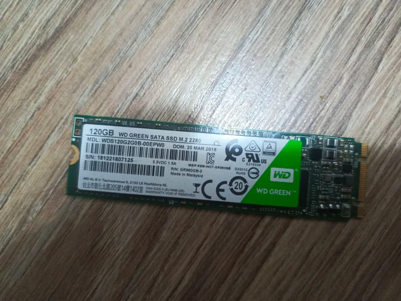 SSD M2 WD 120 Gb