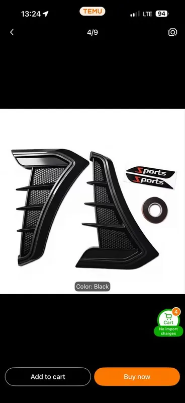 Chery tiggo 7/8/9 pro ветровой накладник тюнинг 4