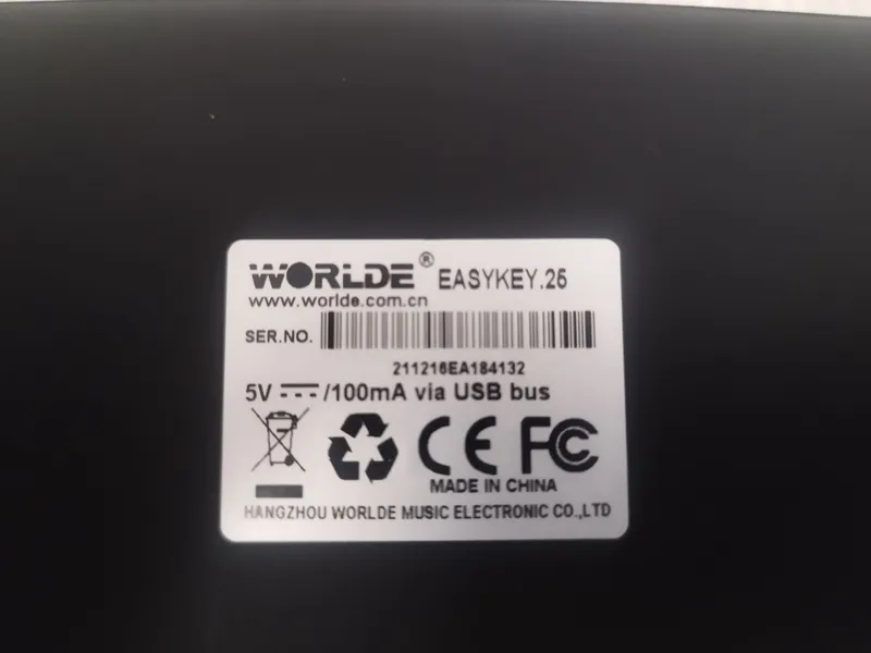 Продам Midi клавиатуру Worlde easykey 25 2 Продам Midi клавиатуру Worlde easykey 25 2
