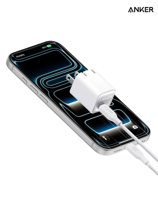 Зарядное устройство + кабель Anker Nano Charger 30W — фото 3