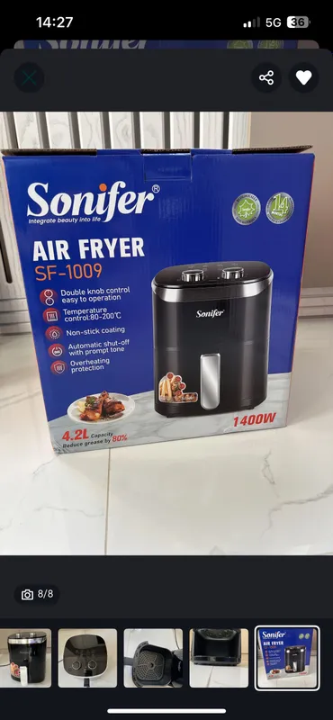Аэрогриль sonifer