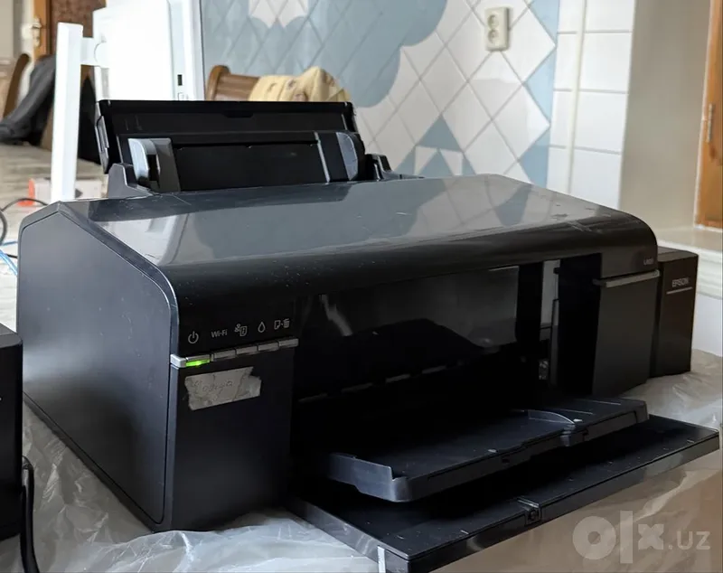 Epson L805 в хорошем состоянии, никаких проблем, работает отлично 1 Epson L805 в хорошем состоянии, никаких проблем, работает отлично 1