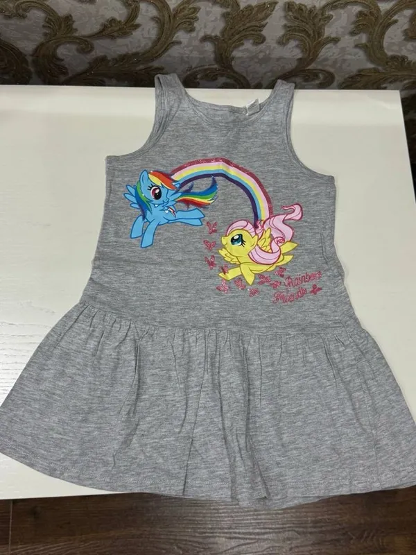 Детское платье My little Pony H&M, на 12-18 месяцев, б/у
