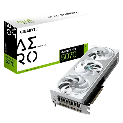 Gigabyte 12GB GeForce RTX 5070 AERO OC Gigabyte 12GB GeForce RTX 5070 AERO OC