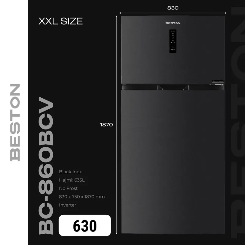 Холодильник BESTON BC-860BLV (635 л) 3 Холодильник BESTON BC-860BLV (635 л) 3