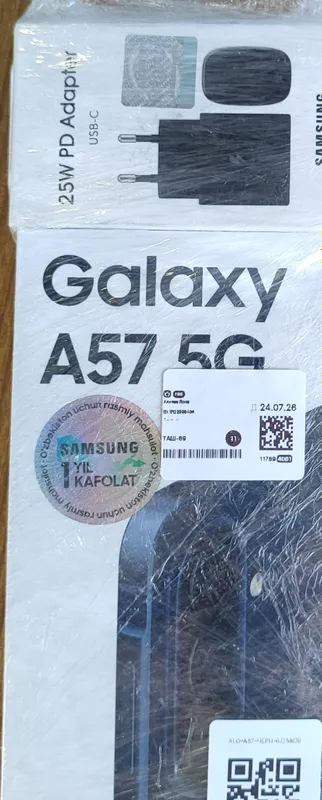 Samsung galaxy a57 с адаптером 8/256 4