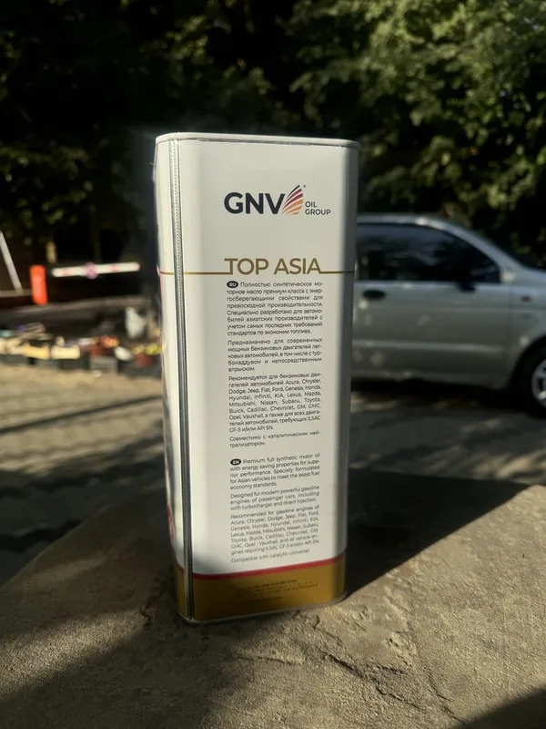 Моторное масло GNV Top Asia 5W-30 — фото 2