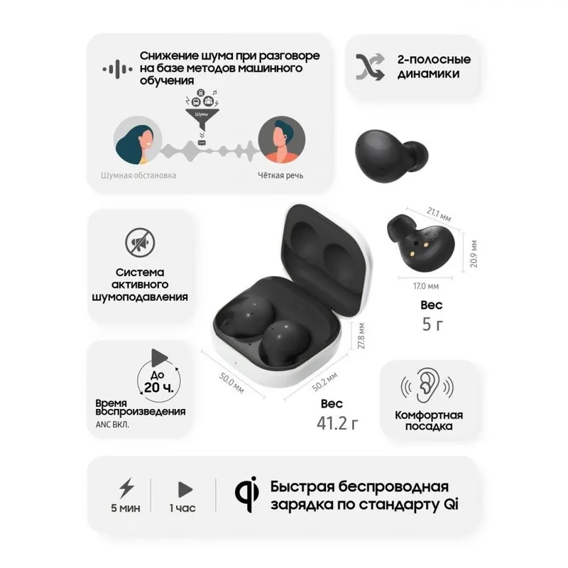 Samsung Galaxy Buds 2 есть доставка — фото 3 Samsung Galaxy Buds 2 есть доставка — фото 3