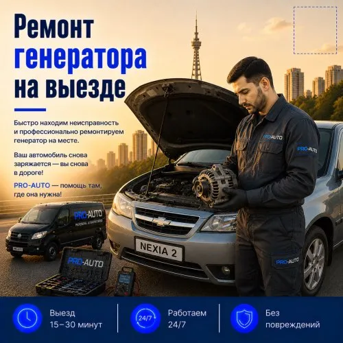 Ремонт генератора с выездом 1