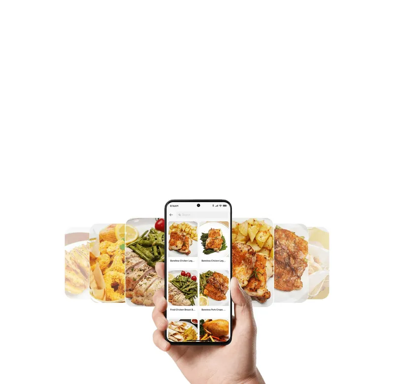 Аэрогриль-аэрофритюрница 12 л Xiaomi Smart Double Air Fryer — фото 3