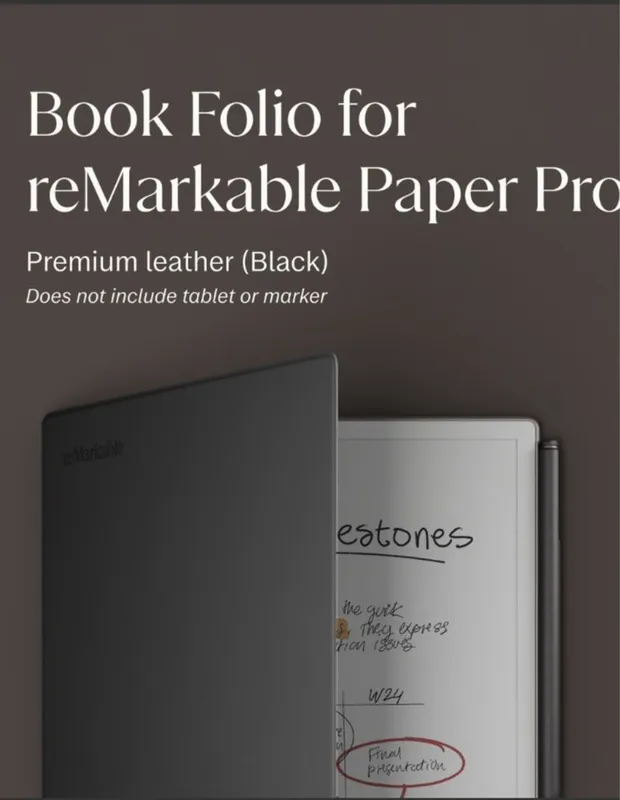 Remarkable Paper Pro Marker Plus Genuine leather Кожаный 4