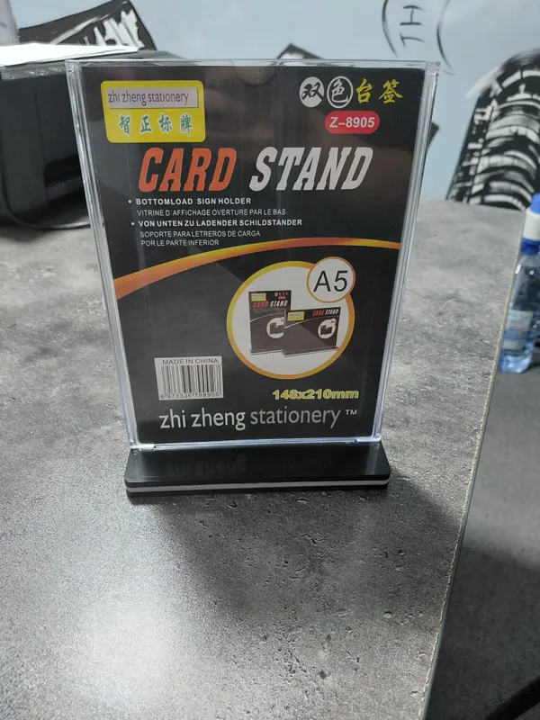 Card stand ,menu folder 1