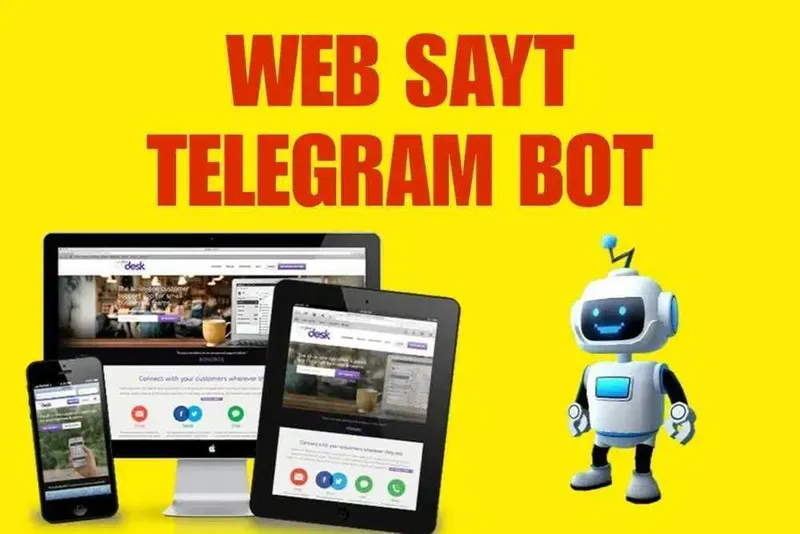 Telegram bot va Sayt yaratish: Tez, qulay, ishonchli Telegram bot va Sayt yaratish: Tez, qulay, ishonchli