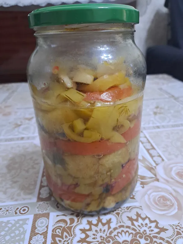 Домашние баклажаны 1л.