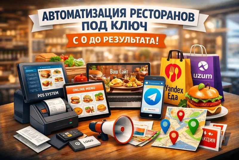 Ресторан, кафе фаст фоод старт