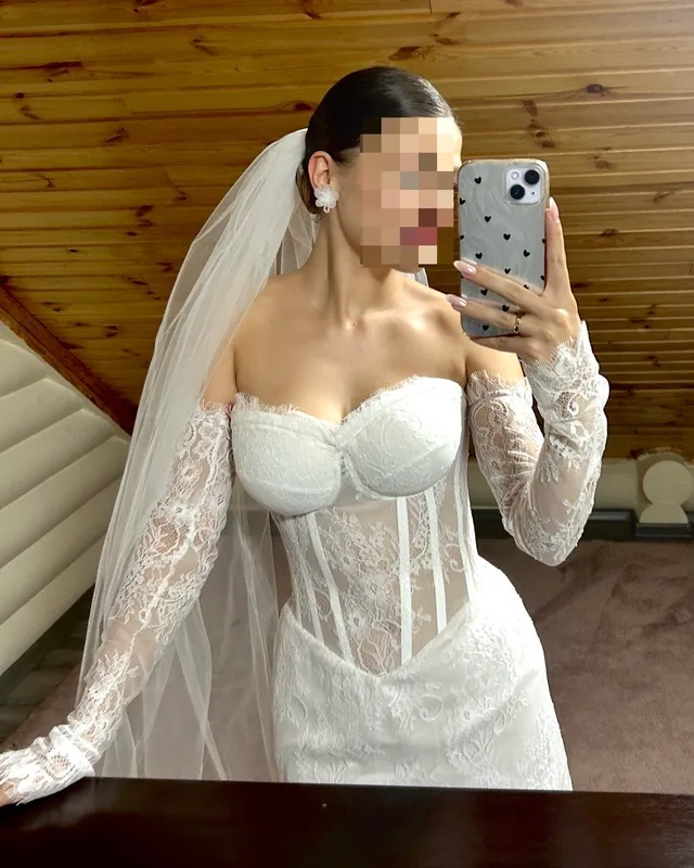 Свадебное платье короткое,платье на загс,пинтерест — фото 1
