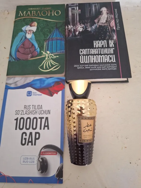 Kitoblar sotiladi (Atir bonusga)