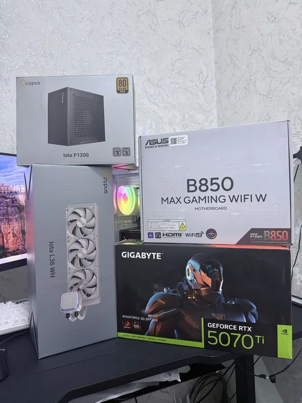 4K MONSTER Ryzen 7 9800X3D/RTX 5070ti 16GB/ DDR5 48GB — фото 3