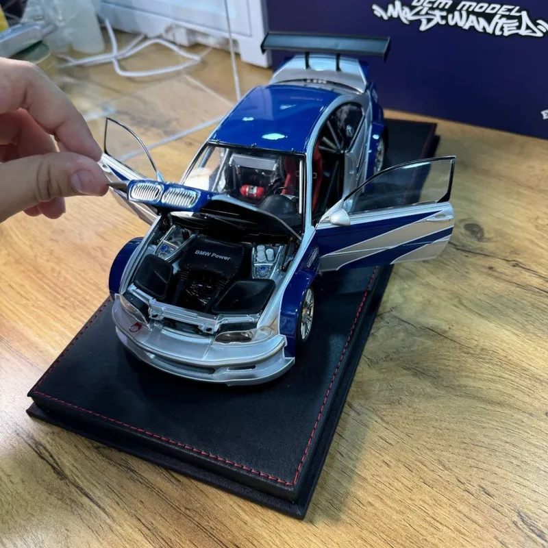 Bmw m3 e46 Gtr 1:18 kolleksion modelcha 6