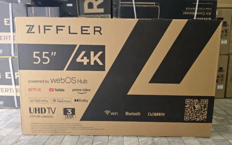 Телевизор ZIFFLER 55 4K UHD google tv бесплатна доставка 1 Телевизор ZIFFLER 55 4K UHD google tv бесплатна доставка 1