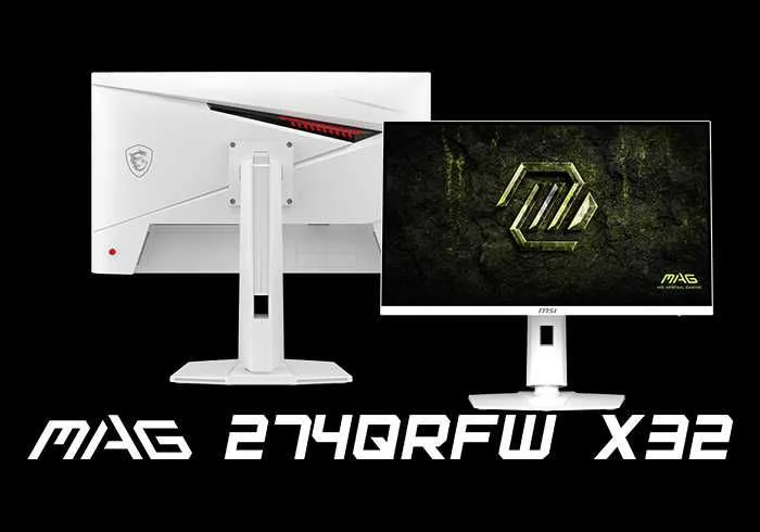 MSI 27 MAG 274QRFW X32, IPS, 0,5mc, 320hz, WQHD (2560x1440) White 2 MSI 27 MAG 274QRFW X32, IPS, 0,5mc, 320hz, WQHD (2560x1440) White 2