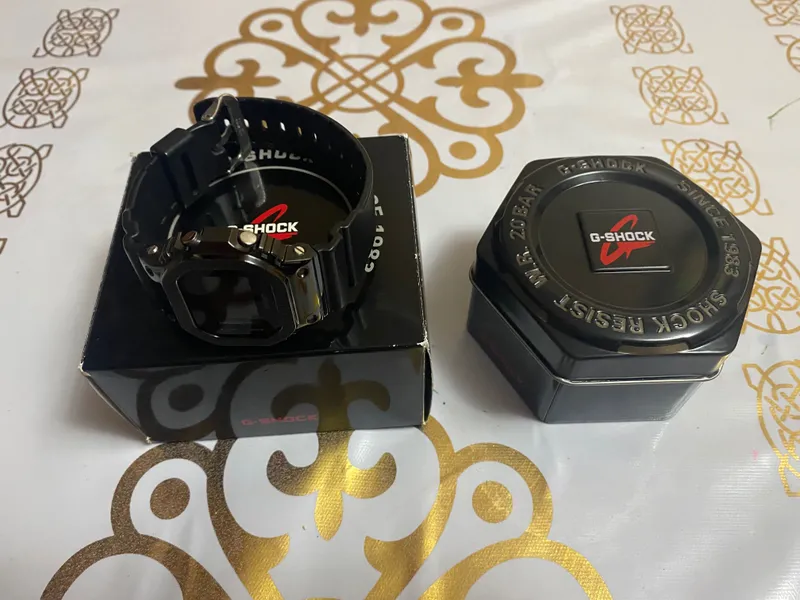 Часы Casio G Shock GM-5600B Original Стальной корпус! — фото 1