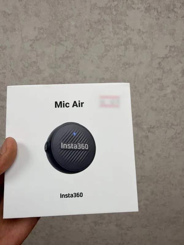 Insta360 Mic Air – yengil va zamonaviy simsiz mikrofon — фото 1