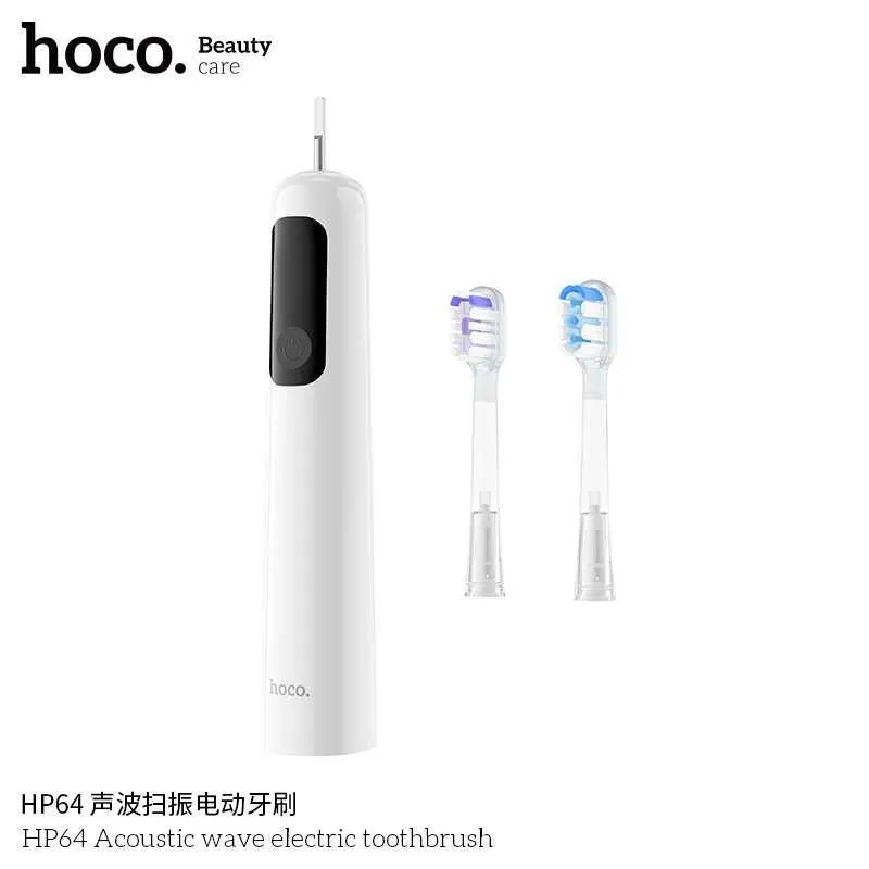 Hoco HP64 Acoustic wave Электрическая зубная щётка звуковая 3 реж IPX7 — фото 6