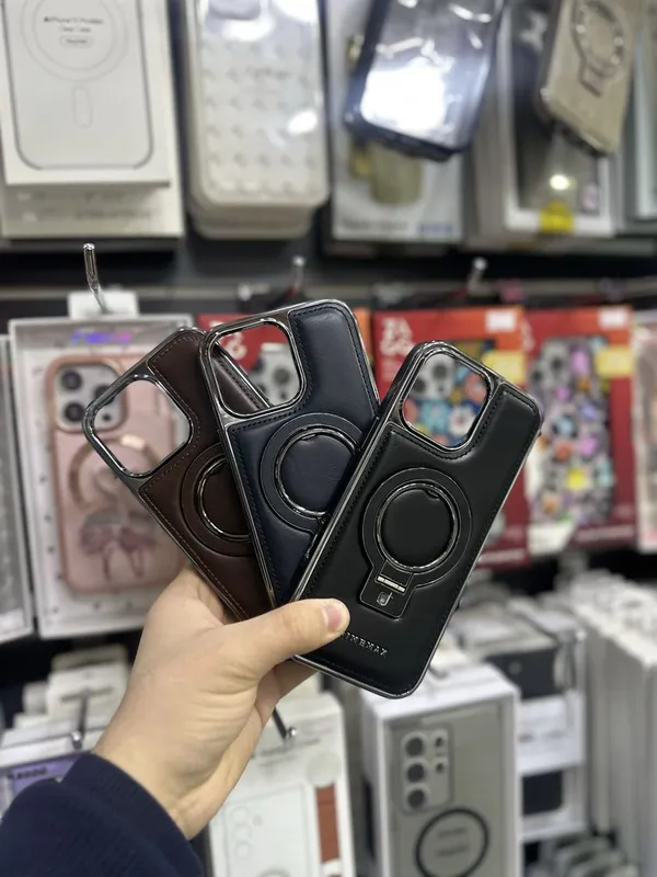 Iphone 16 pro max чехол с подставкой 2