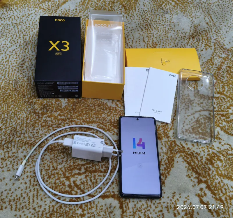Poco X3 Nfs 6/128 продается оригинал зарядкой имей бор 1 Poco X3 Nfs 6/128 продается оригинал зарядкой имей бор 1