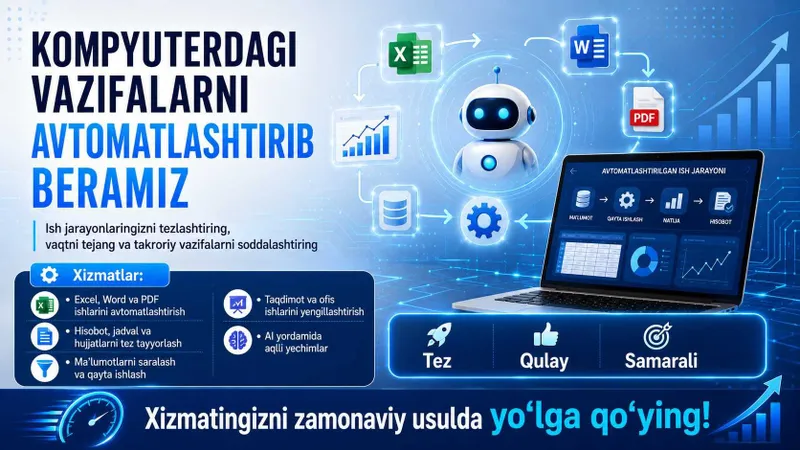 Vazifalarni avtomatlashtirish