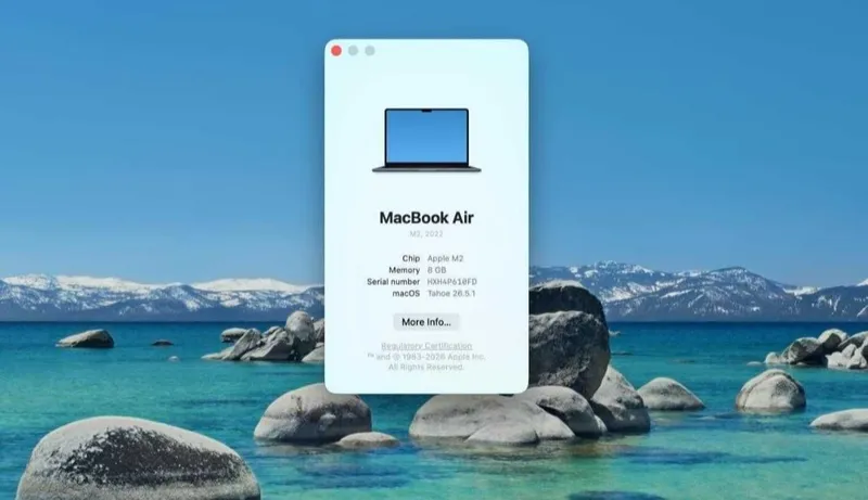 Macbook air m2 97% 2