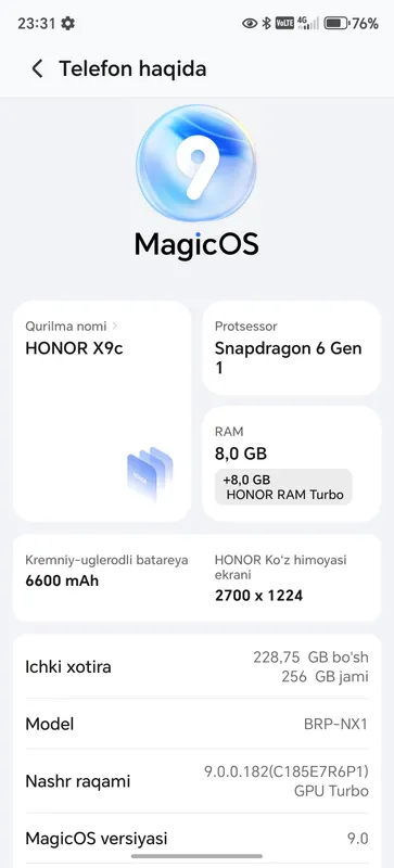 honor x9c — фото 2