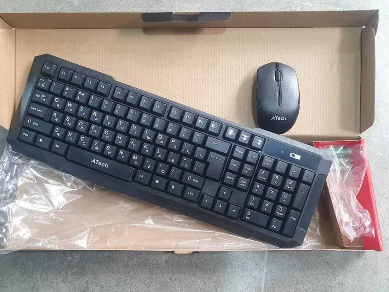 To‘plam: simsiz klaviatura + sichqoncha ATECH G300 ENG/RU 2
