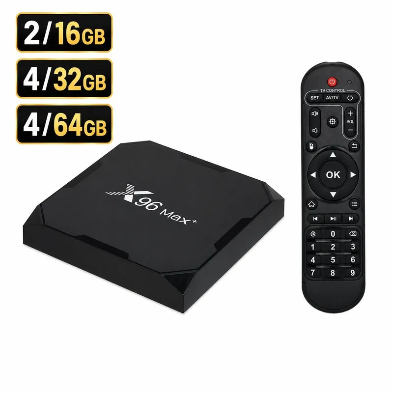 X96 Max+ 4/64GB Android tv Android tv 9.20 version ATV | 4K Ultra HD 2