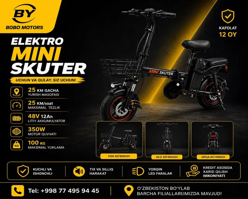 Mini Skuter-Bobo Motors 1 Mini Skuter-Bobo Motors 1