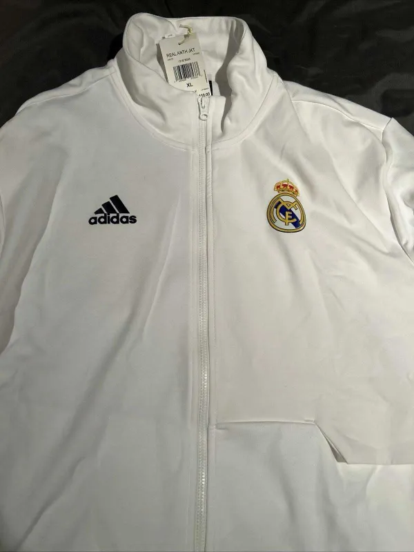 Adidas Real Madrid CF Anthem Jacket (HY0643) — фото 5
