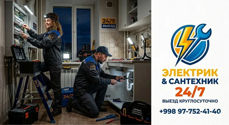 Santexnika va elektrika 24/7 Сантехника и электрика 24/7